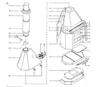 Kenmore 15584356 replacement parts diagram