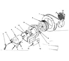 Kenmore 155852612T optional forced air blower diagram