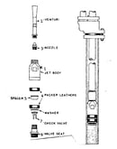 Single pipe jets with plastic venturi