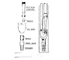 Craftsman 3903005 double pipe jets with cast iron venturi diagram