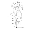 Kenmore 6253451 adaptor and cam assembly diagram