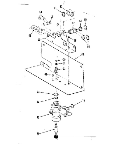 Adaptor and cam assembly