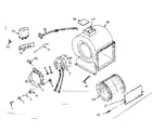 Kenmore 867761821 h-q blower assembly diagram