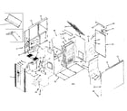 Kenmore 867761821 furnace assembly diagram