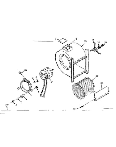 H-q blower asm