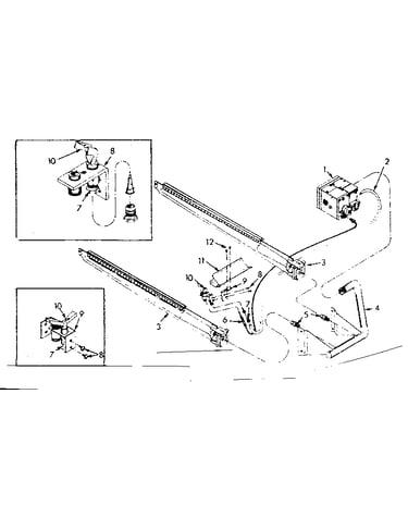 Burner & manifold assembly