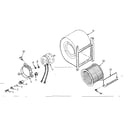 Kenmore 867766811 h-q blower assembly diagram