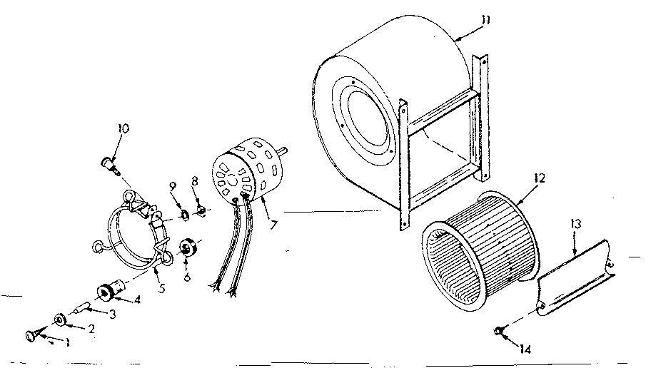 H-q blower assembly