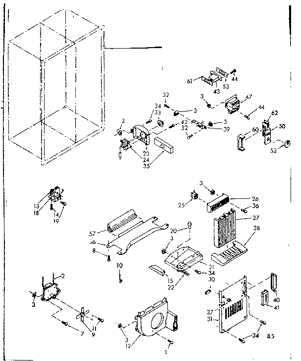 Air flow & control parts