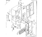 Kenmore 1066680341 cabinet parts diagram