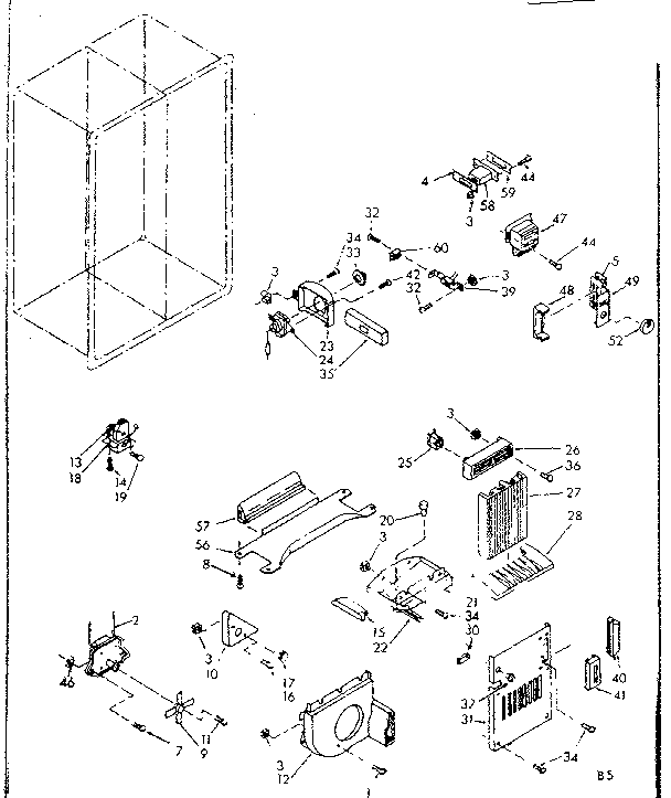 Air flow & control parts