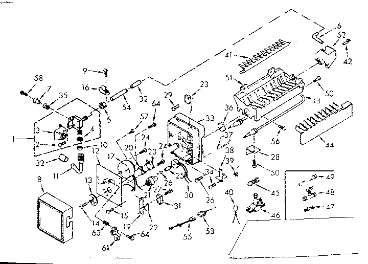 Ice maker parts