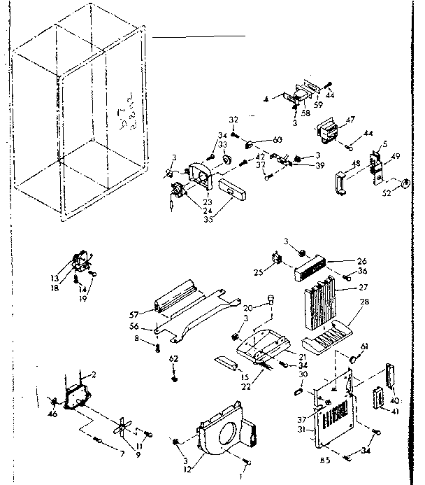 Air flow & control parts