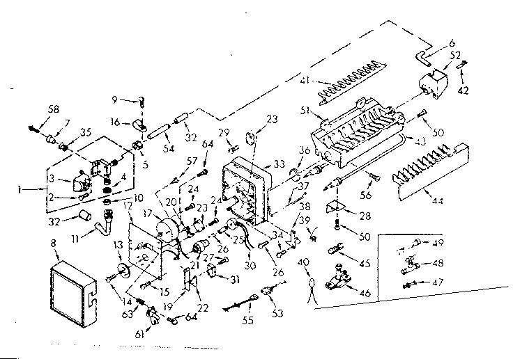 Ice maker parts