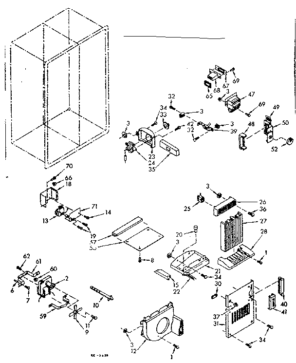 Air flow and control parts