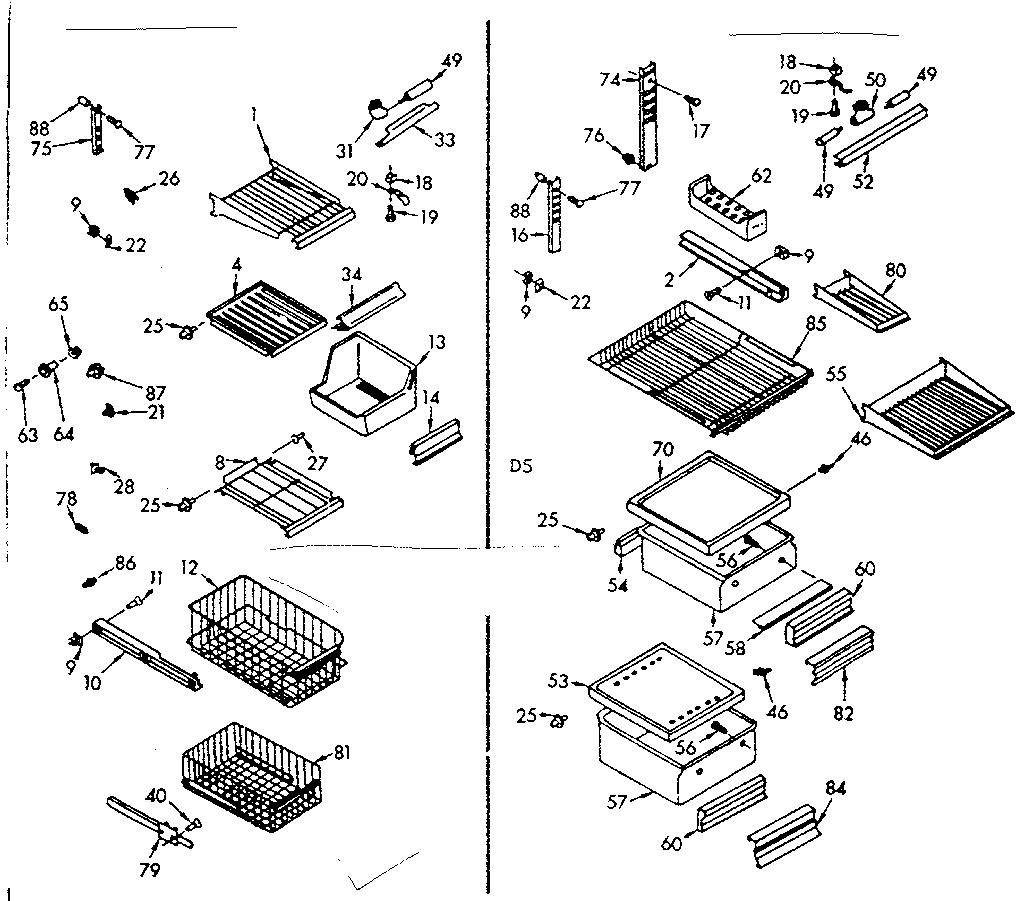 Liner parts