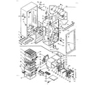 Kenmore 1066691521 cabinet parts diagram