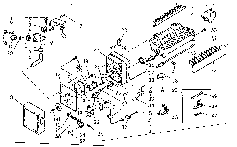 Ice maker parts