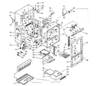 Kenmore 1066695202 cabinet parts diagram