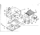 Kenmore 1066696601 freezer section parts diagram