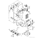 Kenmore 1067600300 air flow & control parts diagram