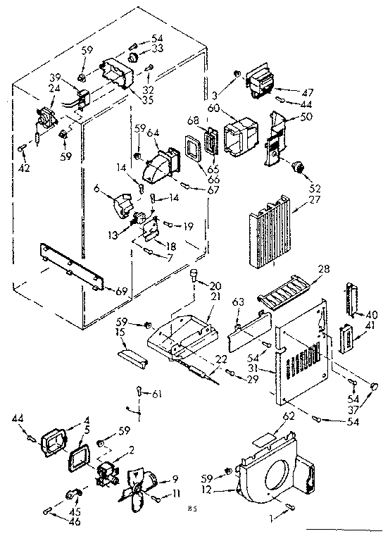 Air flow & control parts