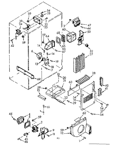 Air flow & control parts