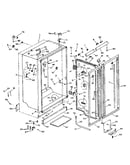 Cabinet liner and divider parts