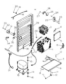Unit and automatic defrost parts