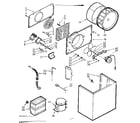 Kenmore 106639500 cabinet and unit parts diagram