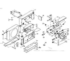 Kenmore 10669170 air flow parts diagram