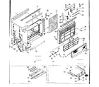 Kenmore 10669220 cabinet parts diagram