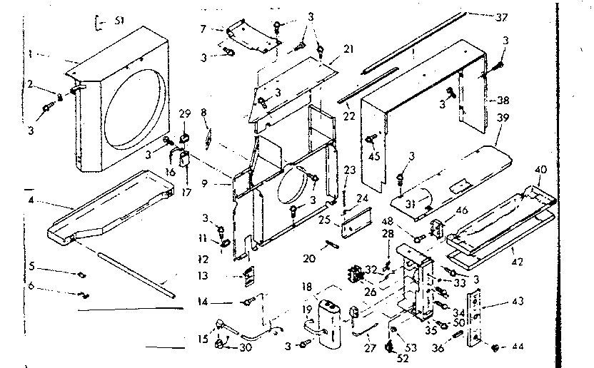 Air flow parts