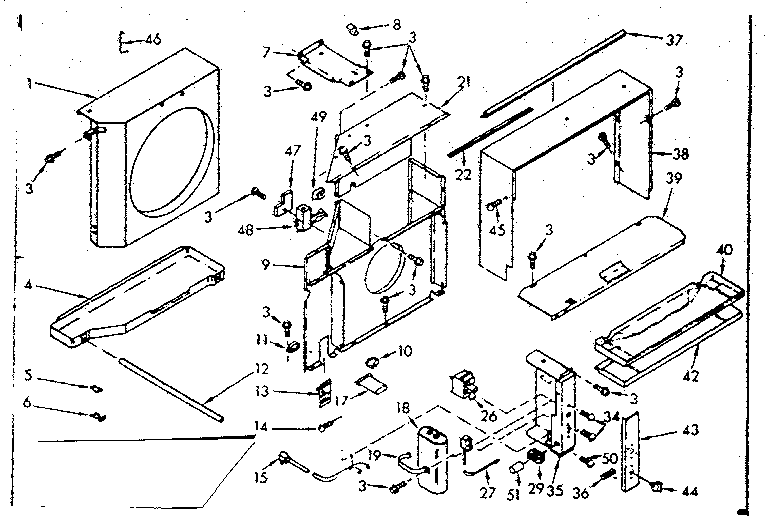 Air flow parts