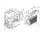 Kenmore 10669660 cabinet parts diagram
