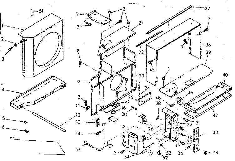Air flow parts