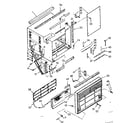 Kenmore 10669810 cabinet parts diagram