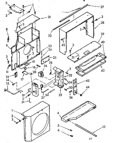 Air flow parts