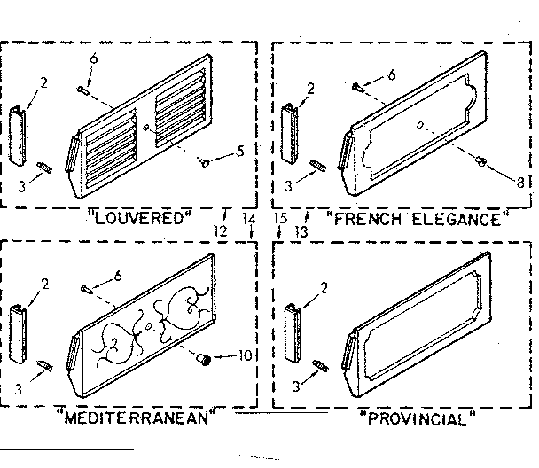 ACCESSORY DECORATOR PANEL KITS