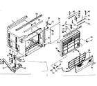 Kenmore 10669901 cabinet parts diagram