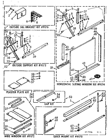 Accessory kit parts