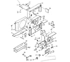 Kenmore 10670070 air flow parts diagram