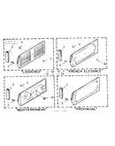 Accessory decorator panel kit parts