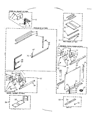 Accessory kit parts