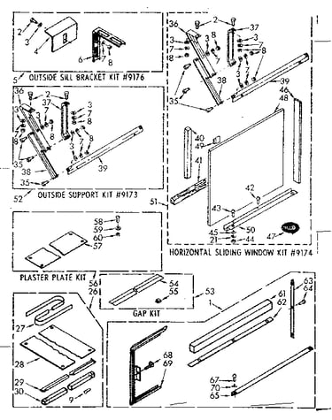 Accessory kit parts