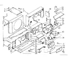 Kenmore 10670171 air flow parts diagram