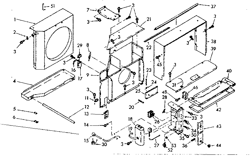 Air flow parts