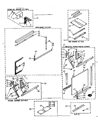 Accessory kit parts