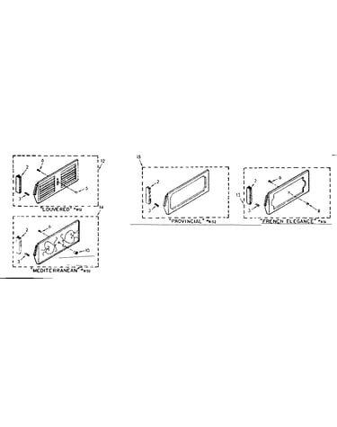 Accessory decorator panel kit