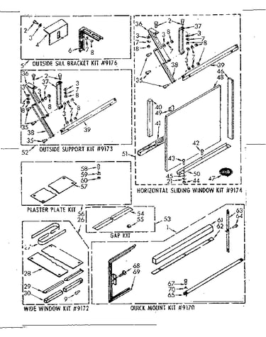 Accessory kit parts